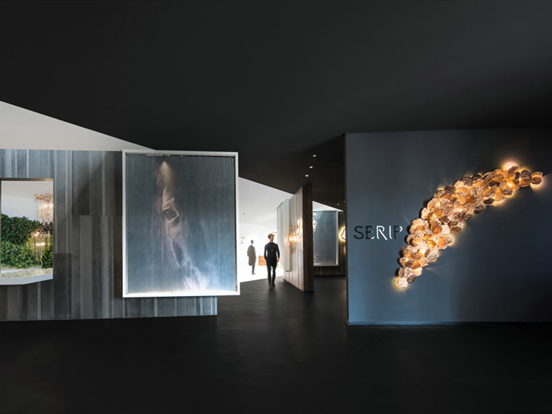 燈具展覽展廳室內空間展示效果-第1958期