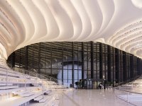 時(shí)尚大氣圖書館展覽展示室內(nèi)效果-1315-04