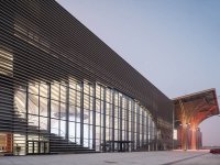 時(shí)尚大氣圖書館展覽展示室內(nèi)效果-1315-07