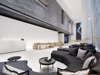 極簡先鋒藝術館室內空間展示效果-1545-08