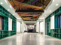 社區(qū)美術館室內空間展覽展示效果-1555-04