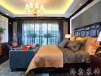 美式風格別墅室內(nèi)裝修裝飾效果展示-1020-07