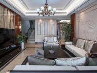 簡約現(xiàn)代風格樓中樓室內(nèi)裝修裝飾效果