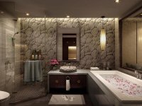 中式風格會所室內(nèi)裝修裝飾設計效果-1170-13