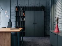 工業(yè)風格辦公室裝修裝飾設計效果-1509-06