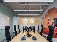 前衛(wèi)自由辦公室裝修裝飾設(shè)計效果-1601-03