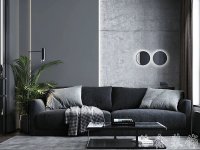 工業(yè)風格家居裝修裝飾室內設計效果-A507-7