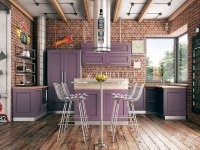 工業(yè)風格家居裝修裝飾室內設計效果-A514-6