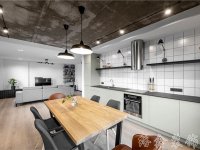 工業(yè)風(fēng)格家居裝修裝飾室內(nèi)設(shè)計效果-A516-6