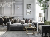 混搭風(fēng)格家居裝修裝飾室內(nèi)設(shè)計(jì)效果-A611-2