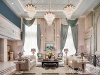 歐式風格家居裝修裝飾室內(nèi)設(shè)計效果-A718-2