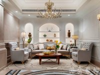 歐式風格家居裝修裝飾室內(nèi)設(shè)計效果-A718-4