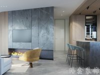 現代風格家居裝修裝飾室內設計效果-A8019-2