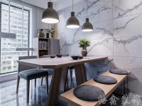 現(xiàn)代簡約家居裝修裝飾室內設計效果-B903-5