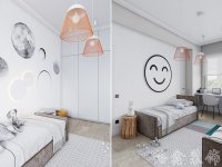 現(xiàn)代簡約家居裝修裝飾室內(nèi)設計效果-B915-6