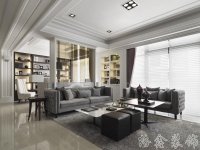 現(xiàn)代美式家居裝修裝飾室內設計效果-C111-1