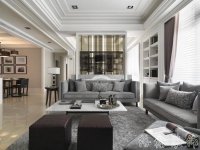 現(xiàn)代美式家居裝修裝飾室內設計效果-C111-3