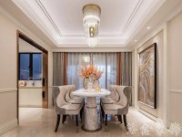 現代輕奢家居裝修裝飾室內設計效果-D217-2