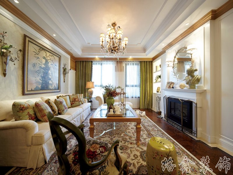 現(xiàn)代清新家居裝修裝飾室內設計效果-E308