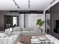 現(xiàn)代網(wǎng)紅風家居裝修裝飾室內(nèi)設(shè)計效果-F509-2